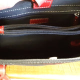 Kate Spade Black Red Canvas Shoulder Bag