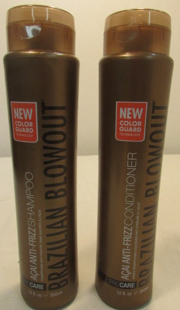 Brazilian Blowout ACAI Anti-Frizz Shampoo & Conditioner Set