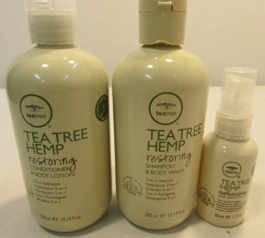 Tea Tree Hemp Restoring-Replenishing Variety Pack