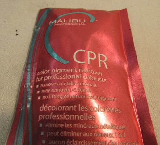 Malibu Professional Hair Color Remedy Color Pigment Remover - 3 packets