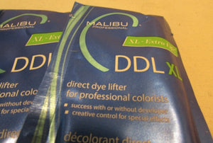 Malibu Professional Hair Color Remedy Direct Dye Lifter – Extra Lift - 3 packets