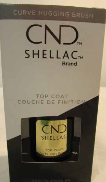 CND Shellac Brand Ultra Shine Top Coat .5 oz