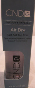 CND Colour & Effects Air Dry Fast Set Top Coat .33 oz