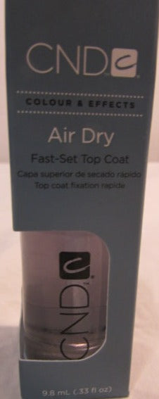 CND Colour & Effects Air Dry Fast Set Top Coat .33 oz
