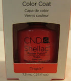 CND Shellac Brand Power Polish Color Coat “Tropix” .25 oz