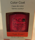 CND Shellac Brand Power Polish Color Coat “Tutti Frutti” .25 oz