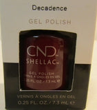 CND Shellac Brand Gel Polish “Decadence” .25 oz