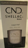 CND Shellac Brand Gel Polish “Cream Puff” .25 oz