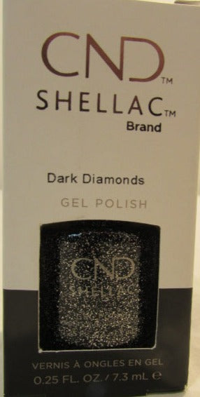 CND Shellac Brand Gel Polish “Dark Diamonds” .25 oz