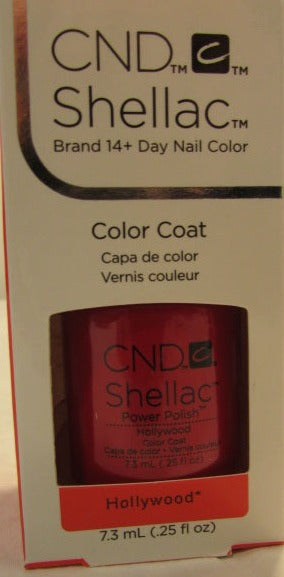 CND Shellac Brand Color Coat “Hollywood” .25 oz