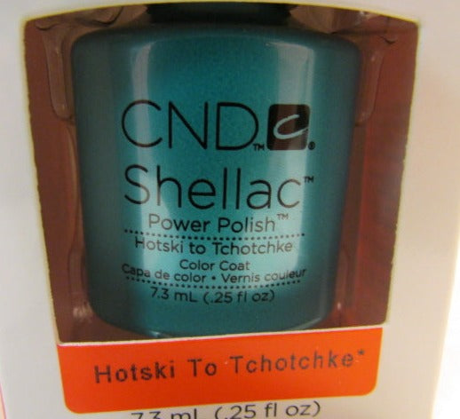 CND Shellac Brand Color Coat “Hotski to Tchotchke” .25 oz