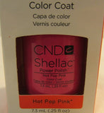 CND Shellac Brand Color Coat “Hot Pop Pink” .25 oz
