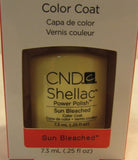 CND Shellac Brand Power Polish Color Coat “Sun Bleached” .25 oz