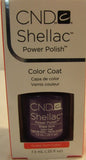 CND Shellac Brand Power Polish Color Coat “Grape Gum Color” .25 oz