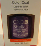 CND Shellac Brand Power Polish Color Coat “Grape Gum Color” .25 oz