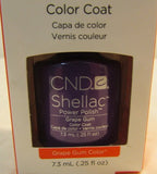 CND Shellac Brand Power Polish Color Coat “Grape Gum Color” .25 oz