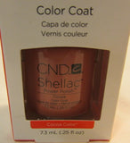 CND Shellac Brand Power Polish Color Coat “Cocoa Color” .25 oz