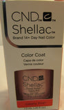 CND Shellac Brand Color Coat “Clearly Pink” .25 oz