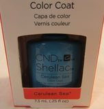 CND Shellac Brand Color Coat “Cerulean Sea” .25 oz