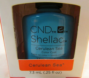 CND Shellac Brand Color Coat “Cerulean Sea” .25 oz