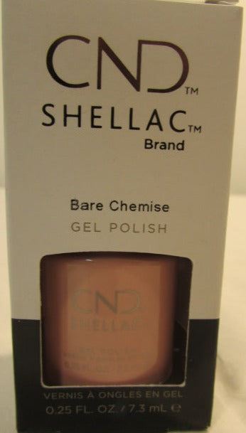 CND Shellac Brand Gel Polish “Bare Chemise” .25 oz