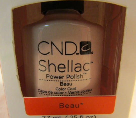 CND Shellac Brand Color Coat “Beau” .25 oz