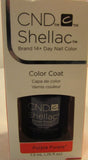 CND Shellac Brand Power Polish Color Coat “Purple Purple” .25 oz