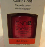 CND Shellac Brand Color Coat “Hot Chilis” .25 oz