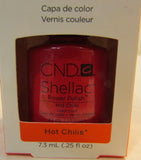 CND Shellac Brand Color Coat “Hot Chilis” .25 oz
