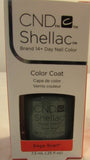 CND Shellac Brand Power Polish Color Coat “Sage Scarf” .25 oz