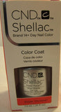 CND Shellac Brand Power Polish Color Coat “Silver Chrome” .25 oz