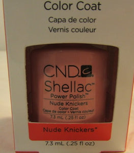 CND Shellac Brand Power Polish Color Coat “Nude Knickers” .25 oz