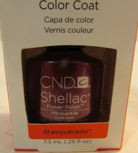 CND Shellac Brand Color Coat “Masquerade” .25 oz