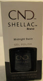 CND Shellac Brand Gel Polish “Midnight Swim” .25 oz