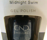 CND Shellac Brand Gel Polish “Midnight Swim” .25 oz