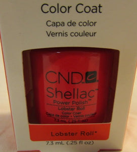 CND Shellac Brand Color Coat “Lobster Roll” .25 oz