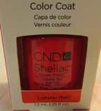CND Shellac Brand Color Coat “Lobster Roll” .25 oz