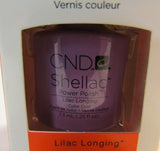 CND Shellac Brand Color Coat “Lilac Longing” .25 oz