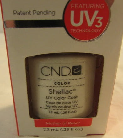 CND Shellac UV3 Technology “Mother of Pearl” .25 oz