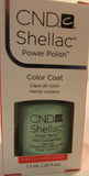 CND Shellac Brand Power Polish Color Coat “Mint Convertible” .25 oz