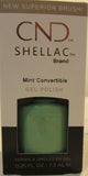 CND Shellac Brand Gel Polish “Mint Convertible” .25 oz