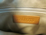 Talbots Carmel Quilted Suede Satchel