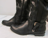 dexflex Comfort Black Faux Leather Boot