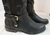 dexflex Comfort Black Faux Leather Boot
