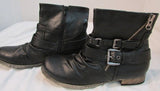 Carlos by Carlos Santana Black Ankle Boots