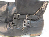 Carlos by Carlos Santana Black Ankle Boots