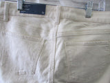 Talbots Flawless Slim Ankle Off-White Jeans - Petite
