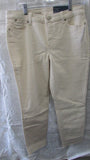 Talbots Flawless Slim Ankle Off-White Jeans - Petite