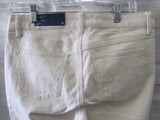 Talbots Flawless Slim Ankle Off-White Jeans - Petite