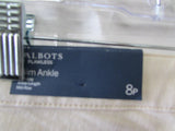Talbots Flawless Slim Ankle Off-White Jeans - Petite
